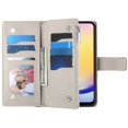 thumbnail image 2 of Funda cartera GANGXUN para Samsung Galaxy A33 5G , cuero PU con tarjetero, cremallera, correa de mano, soporte y protección 1159°, 2 of 6