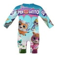 thumbnail image 6 of Super Kitties Baby Footless Rompers, Long Sleeve Baby Onesie Jumpsuit for Boys Girls, 6 of 8