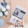 thumbnail image 4 of SLYNSHome Bookends for Shelves Decorative Heavy Duty Bookshelf for Desktop Storage Book Stand for Home Office Supplies (Pink), 4 of 7