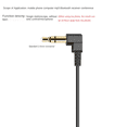 thumbnail image 3 of 3.5mm Spring Earphones Single Side Headphones Earbuds Wired Headset for Mobile Phone MP3 Computer, 3 of 6