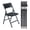 Black, variant on WLLJOY 4 Pack Black Folding Heavy Duty Chair with Reinfoced Steel Frame, 400 LB Load Bearing for Indoor/Outdoor, Wedding, Party, Restaurant, Patio