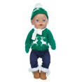 thumbnail image 1 of Doll Christmas Costume Christmas Decorations Doll Costume Doll DIY Clothing Xmas Doll Clothes Christmas Doll Outfit, 1 of 7
