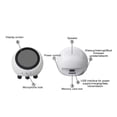 thumbnail image 4 of Smart Talking Robot, Video Music Playback  5.0 1.28 Inch Screen AI Powered Smart Robot Voice Wake Up Multifunction  for Home School Desk, 4 of 7