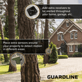 thumbnail image 3 of Guardline 500 Foot Range Wireless Driveway Alarm, Outdoor and Weather Resistant Motion Sensor & Detector (1 Receiver + 1 Sensor), 3 of 6