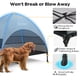 thumbnail image 5 of Cama para Perro al Aire Libre Veehoo con Dosel para Perros Grandes Negro + Gris, 5 of 7