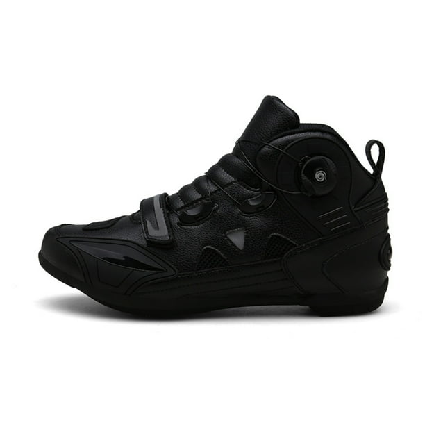 Botas de moto y zapatos de moto para todas las estaciones para hombre y mujer.,Negro,42