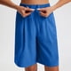 thumbnail image 5 of mfyjkho Pantalones Cortos De Gimnasio, Pantalones Largos De Moda Para Mujer, De Color Liso, Con Bolsillos, Cintura Elástica, Botones Y Cremallera. Pantalones Cortos Para Mujer S, 5 of 8