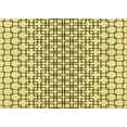 thumbnail image 1 of Ahgly Company Indoor Rectangle Patterned Mustard Yellow Area Rugs, 5' x 7', 1 of 6
