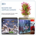 thumbnail image 3 of CATIEBYE Simulation Plant Fish Tank Artificial Plants Burgundy 1 Set for Fish Tank, 3 of 6