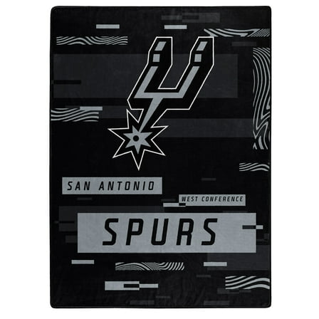 The Northwest Group  San Antonio Spurs 50" x 60" Digitize Raschel Throw Blanket