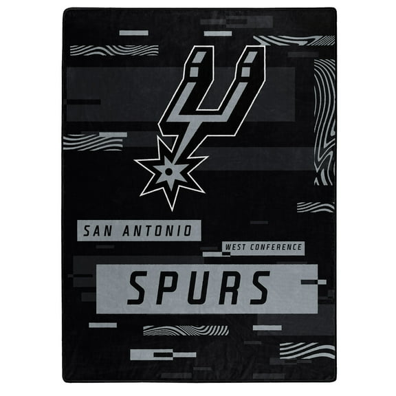 The Northwest Group San Antonio Spurs 50" x 60" Digitize Raschel Throw Blanket