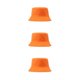 thumbnail image 2 of Sonducket Women Men Bucket Cap Wide Brim Protection Headwear Dressing Sports Headgear Adjustable Cotton Adults Outdoor Hat naranja 3piezas Sonducket CBP059485, 2 of 6