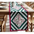 thumbnail image 2 of Vargottam Geometric Pattern Cotton Table Runner by Vargottam - Double Layer with Border - Washable Runner - Decorative Table Linen for Dining & Everyday Use, 2 of 6