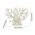 thumbnail image 3 of BingTong Artificial Corals For Aquarium Decoration, Lifelike Simulated Coral Decor,Realistic Small Reef Ornaments For Fish Tank, Beach Theme Room Decoration D-White, 3 of 6