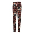 thumbnail image 4 of Women Printed Elastic Leggings, 4 of 8
