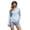 Blue, variant on Silk Structured Breathable Protective Sun Proof Lightweight Coat Spandex Jacket Active Apparel Overcoat Clothing Outerwear Blue L