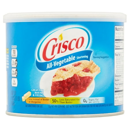 Crisco All-Vegetable Shortening, 16 oz