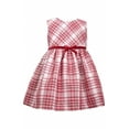 thumbnail image 2 of Bonnie Jean Baby-Girls Houndstooth Coat and Dress Set (4, Burgundy), 2 of 2