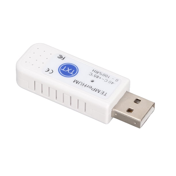 Termohigrómetro Para Computadora USB, Termómetro Para Computadora USB, Registro Multifunción En Tiempo Real Para Invernaderos De Vegetales