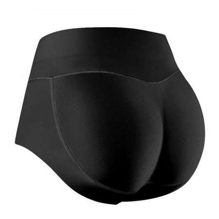 Baywell Women Butt Pads for Bigger Butt Enhancer Panties Padded Hip Underwear Shapewear Butt Lifter Panty  Black  L