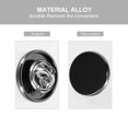 thumbnail image 3 of unbranded 10Ud Botones De Aleación Negros Multipropósito Para Reparar Y Decorar Prendas De Vestir, 3 of 7