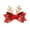 B, variant on 2 PACK Glitter Reindeer Antler Bow Hair Clips for Women, Gold Sequin Red Pom Pom Christmas Barrettes, Festive Holiday Hair Accessories for Xmas Party New Year Daily Cosplay Outfit Decor