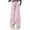 Pink, variant on Ruyang Girls Wide Leg Fleece Sweatpants Teens School Sports Joggers Thermal Elastic High Waisted Straight Pants