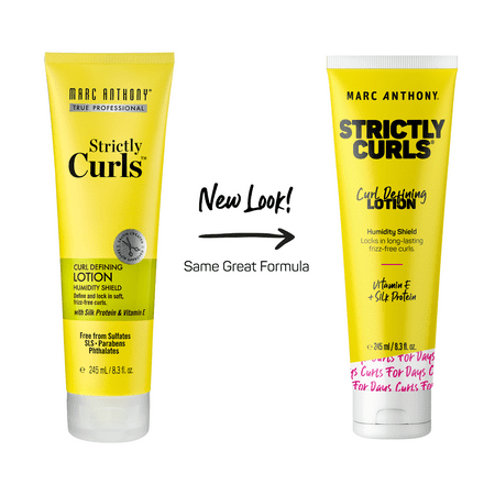 Marc Anthony Strictly Curls Curl Defining Lotion 8.3 oz (Pack of 3)