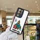 thumbnail image 2 of Mantenga su iPhone seguro y a la moda con una moderna funda plateada colorida de doble capa pulida con chorro de arena, 2 of 4