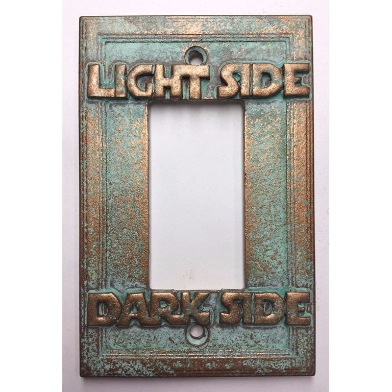 LightSide DarkSide Star Wars Decorator Switch Outlet Cover