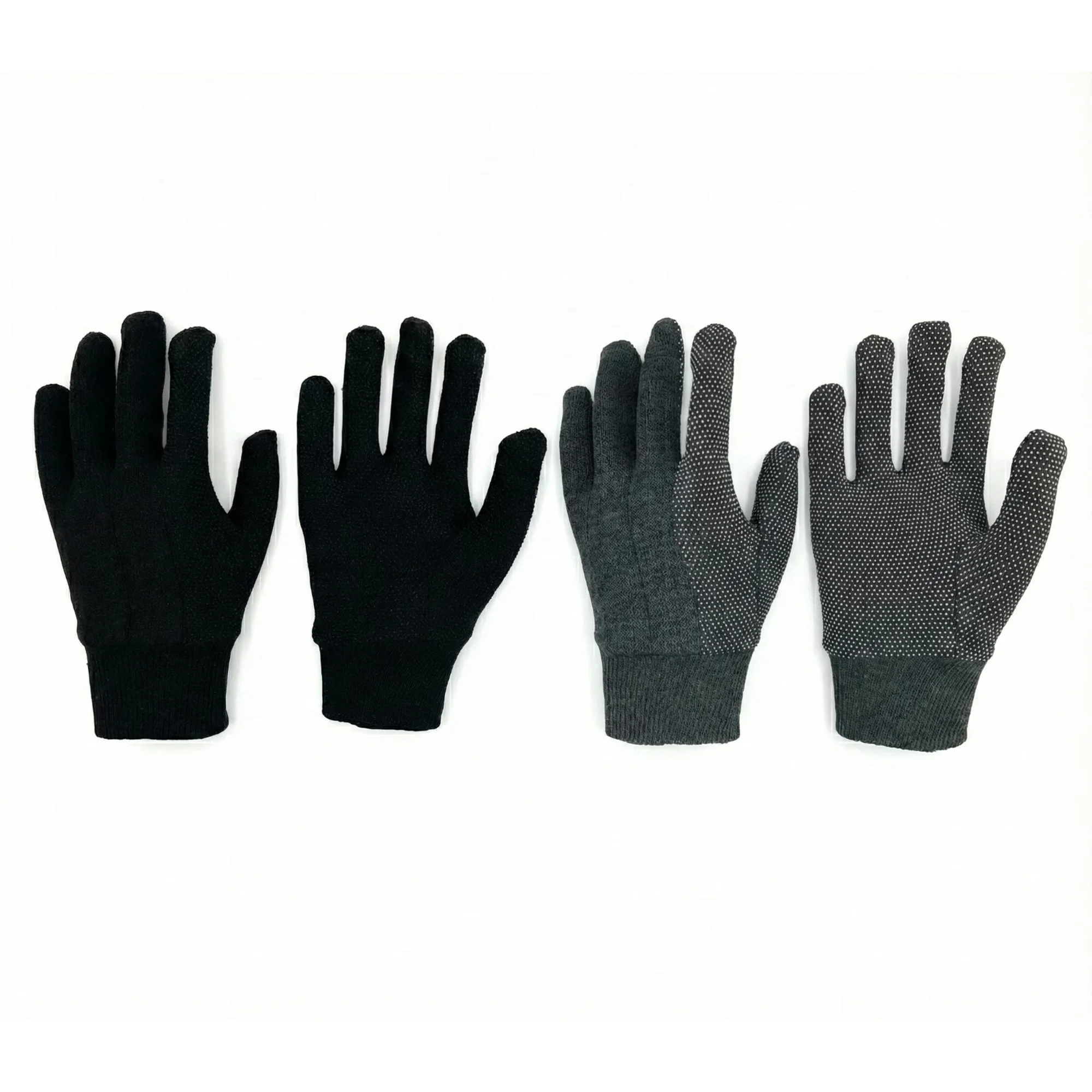 CT7060-L-6PK, Multi-Purpose Poly/Cotton Brown Jersey Gloves