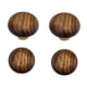 thumbnail image 3 of 4 ganchos de madera para colgar en la pared, tiradores de madera, decoraciones portátiles y novedosas. Redondo, 3 of 9