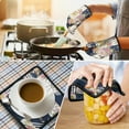 thumbnail image 4 of Pioneer Flower Kitchen Oven Mitt and Pot Holder Sets 2 Pcs for Baking, Cooking and Grilling, Heat Resistant Up To 392 °F, 4 of 7
