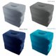 thumbnail image 3 of Reposapiés inflable de dos capas y tres capas para el asiento trasero del automóvil, taburete inflable para viajes, aviones, trenes de alta velocidad, pedal de descanso, 3 of 4