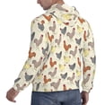 thumbnail image 6 of Haiem Funny Chicken Patterned Men's Hoodie with Kangaroo Pocket - Ideal Pullover Sweatshirt for Daily Wear, Travel, and Home-XX-Large, 6 of 7