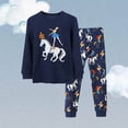 thumbnail image 2 of WEAIXIMIUNG Children Casual Comfortable And Stylish Long Sleeved Sleepwear Set 4-5 Years, 2 of 7