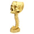 thumbnail image 2 of Skull Planter Resin Skull Shaped Flower Pot, Skull Mini Planter Vases Handmade Resin Skeleton Statue Skull Flower Pot for Home Decorations Birthday Gifts, 2 of 8