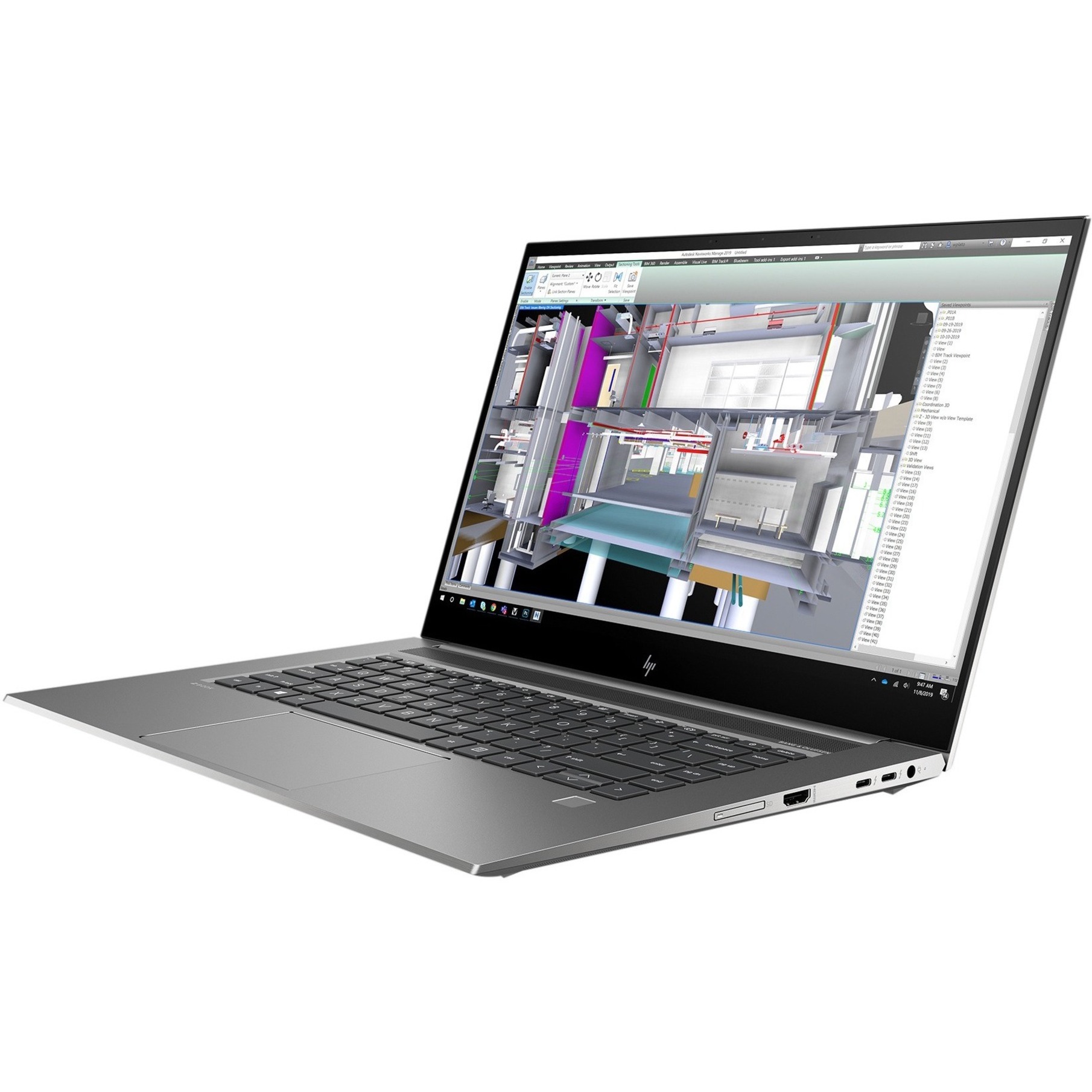 HP ZBook Studio G7 15.6" Full HD Laptop, Intel Core i9 i9-10885H, 1TB SSD,  Windows 10 Pro