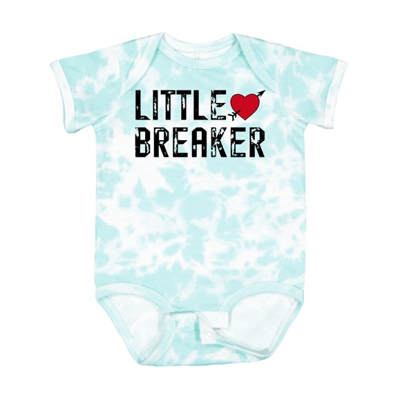 Inktastic Little Heartbreaker with Arrow Boys or Girls Baby Bodysuit