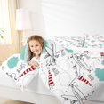 thumbnail image 4 of jejeloiu Modern Airplane Bedding Comforter Set,Aviation Aircraft Twin Comforter Sets,Cartoon Clouds Bedding Set For Boys Teens,Ultra Soft Home Decor,2-Piece, 4 of 8