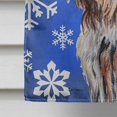 thumbnail image 4 of Caroline's Treasures SC9780CHF Flocons de Neige d'Hiver Drapeau Toile, Grand, Multicolore, 4 of 5