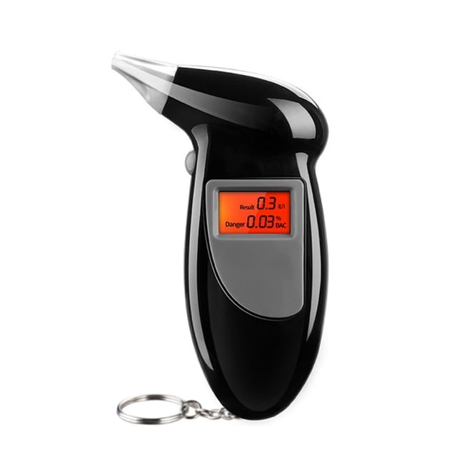 Testeur d'Alcool Professionnel avec Écran LCD, Détecteur d'Alcool Numérique Alimenté par Chargeur USB, Haute Précision