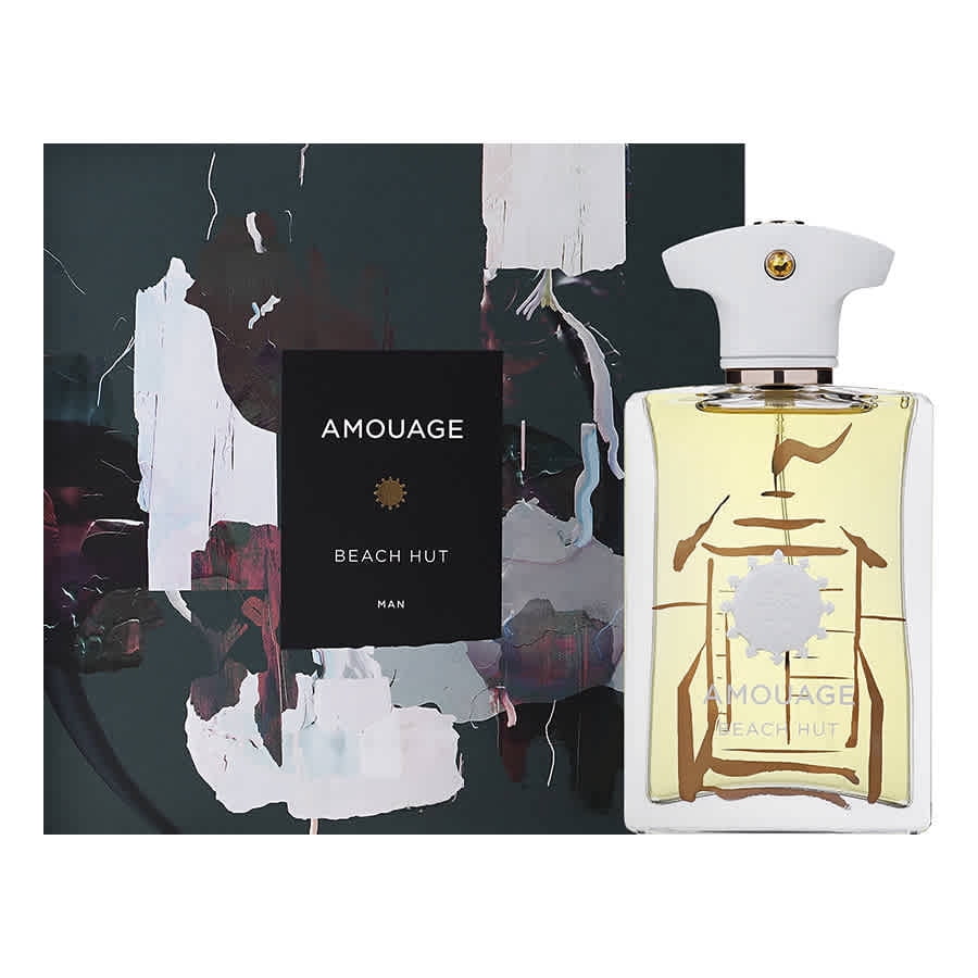 Amouage Beach Hut Eau De Parfum Spray, Cologne for Men, 3.4 Oz