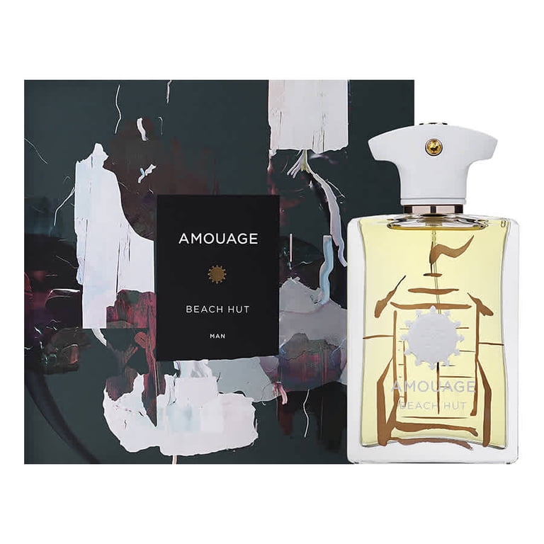 Amouage Beach Hut Premium Eau De Parfum Spray for Men, 3.4 Oz
