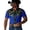 L175-Blue, variant on xfsWaSs Stylish Shirts For Men Western Cowboy Shirt Printed Casual Button Down Short Sleeve Shirts Comfortable Fit Blouses Festival Party Tops