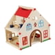 thumbnail image 5 of Casa de muñecas de madera, casa de juegos de simulación, modelo de 2 pisos, decoración, casa de muñecas, kit de casa de muñecas para edades de 3, 4,, 5 of 9