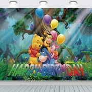 Winnie the Pooh Background Taspestry Post Banner Backdrop Party Supplies Wall Decor