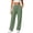 Green(Great Pants), variant on ZHYou No Boundarie Womens Cuffed Sweatpants Full Elastic Drawstring Waist Loose Soft Casual Jogger Pants with Pockets,Pink,Size L