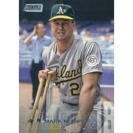 2018 Topps Stadium Club #282 Mark McGwire Oakland Athletics Baseball Card -