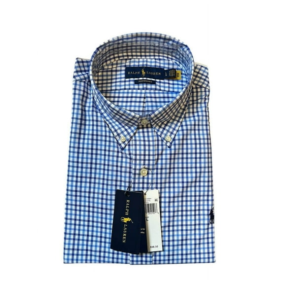 Polo Ralph Lauren Men's US Open Classic Fit Twill Performance Stretch Long Sleeve Woven Exclusive Limited Edition Size L